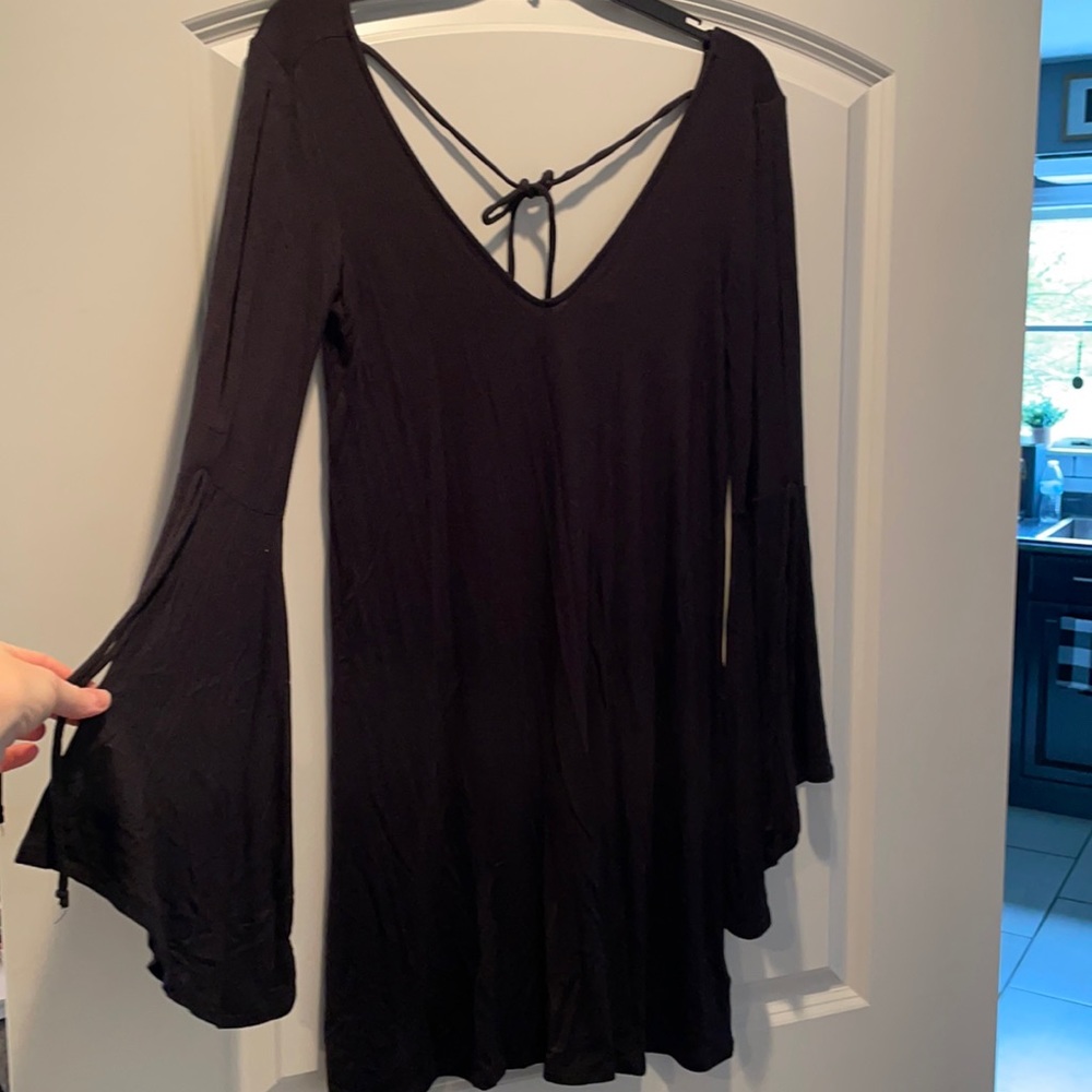 black AE dress